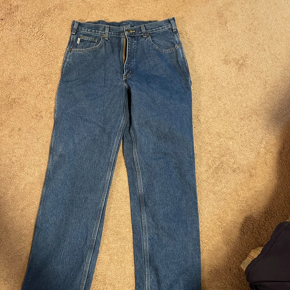 Carhartt carpenter jeans 34x32